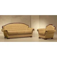 Zdjęcie Prestiżowa sofa i fotel w stylu francuskim do wyjątkowego salonu – Morello Gianpaolo