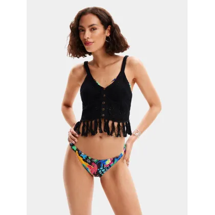 Zdjęcie Desigual Top Madagascar 24SWMF01 Czarny Regular Fit