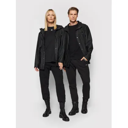 Zdjęcie Rains Kurtka przeciwdeszczowa Unisex 12010 Czarny Regular Fit