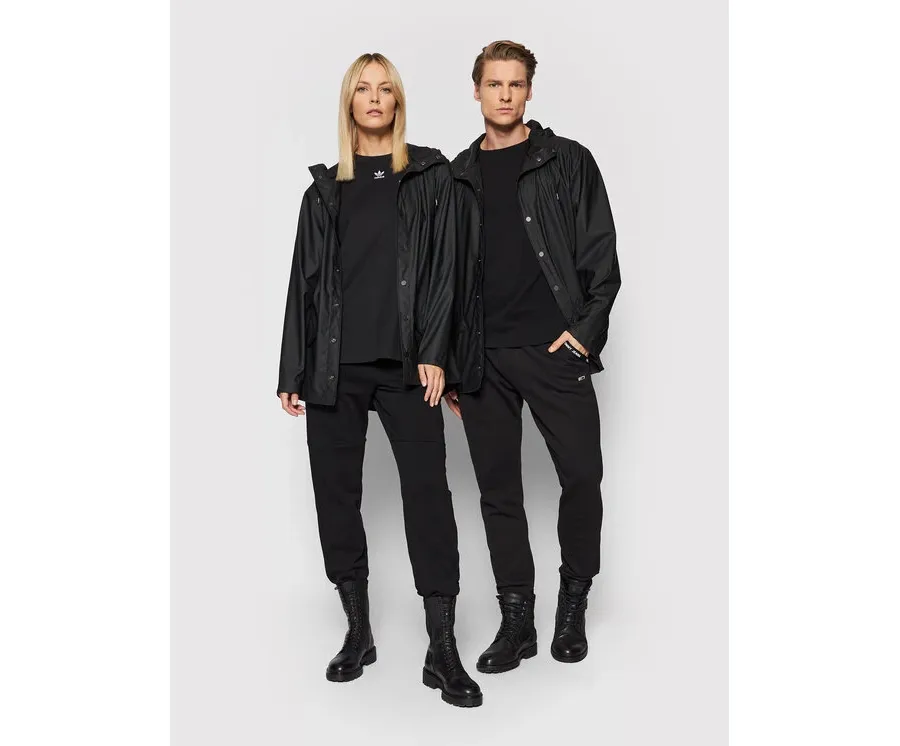 obrazek 1 Rains Kurtka przeciwdeszczowa Unisex 12010 Czarny Regular Fit