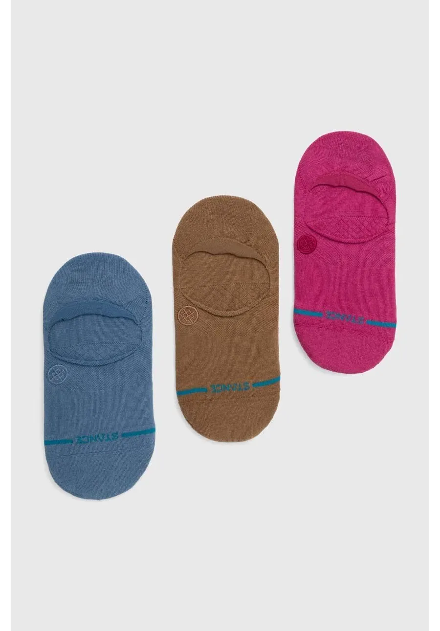 obrazek 1 Stance skarpetki Icon No Show 3-pack męskie kolor zielony
