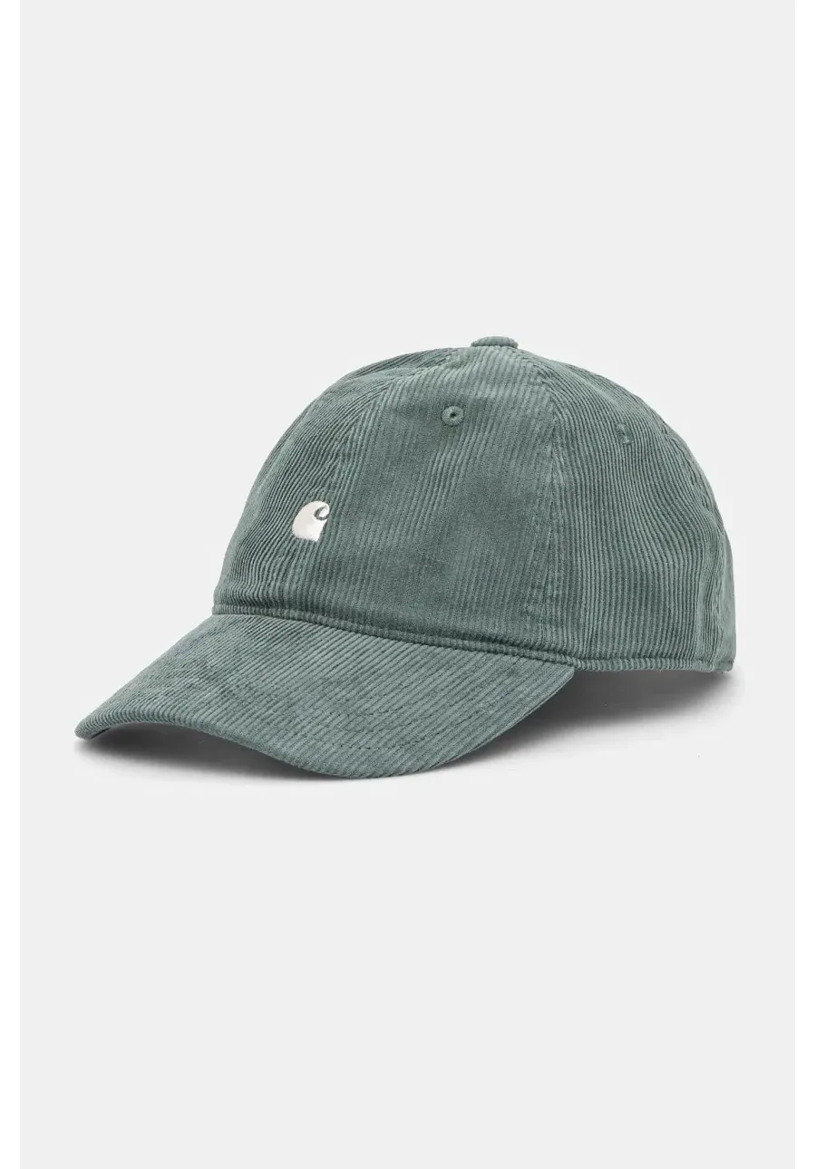 obrazek 1 Carhartt WIP czapka z daszkiem Harlem Cap kolor zielony gładka I028955.2OXXX
