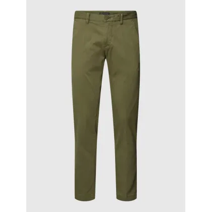 Zdjęcie Spodnie o kroju shaped fit w jednolitym kolorze