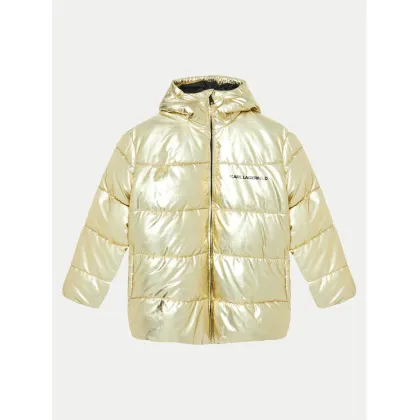 Zdjęcie Karl Lagerfeld Kids Kurtka zimowa Z30234 D Złoty Regular Fit