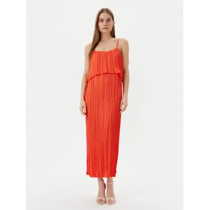 Zdjęcie Lola Casademunt by Maite Sukienka letnia MS2516003 Pomarańczowy Regular Fit
