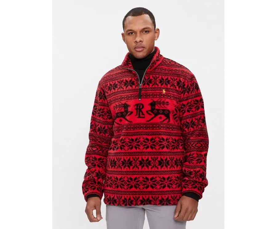 obrazek 1 Polo Ralph Lauren Polar 710920196002 Czerwony Regular Fit
