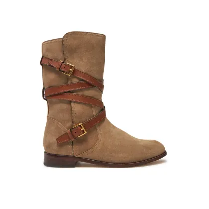 Zdjęcie LAUREN RALPH LAUREN Botki 802951233001 Brązowy