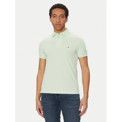 Zdjęcie Tommy Hilfiger Polo 1985 MW0MW17771 Zielony Slim Fit