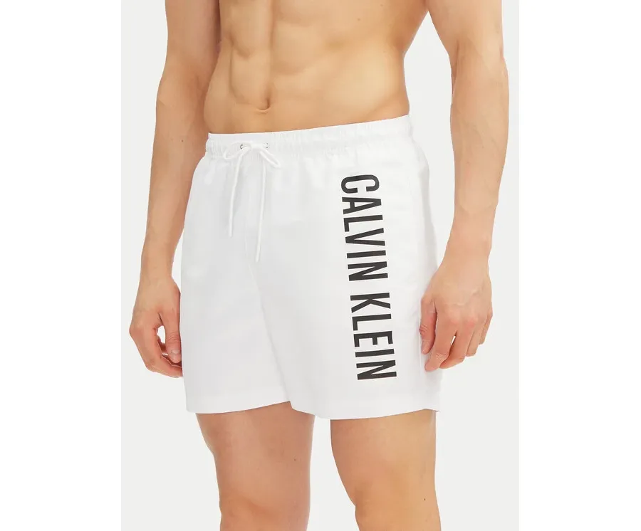 obrazek 1 Calvin Klein Swimwear Szorty kąpielowe KM0KM01092 Biały Regular Fit