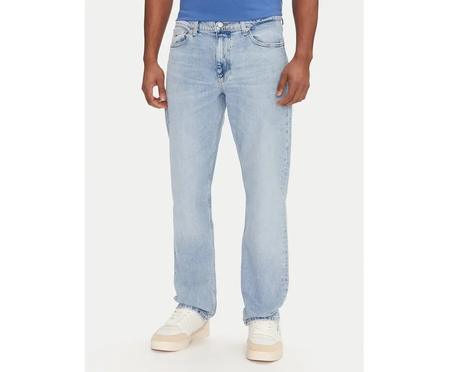 obrazek 1 Tommy Jeans Jeansy Ryan DM0DM21024 Niebieski Slim Fit