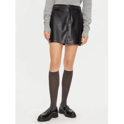 Zdjęcie Calvin Klein Jeans Spódnica z imitacji skóry J20J224190 Czarny Regular Fit