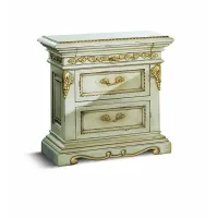 Picture A unique antique bedside table for the bedroom
