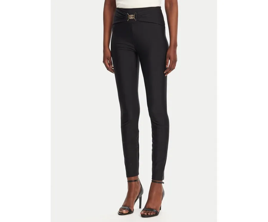 obrazek 1 Liu Jo Sport Legginsy 0000304989469 Czarny Slim Fit