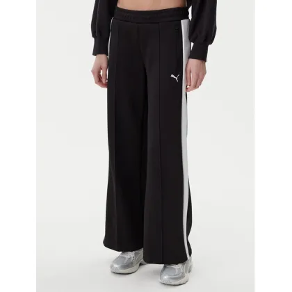 Zdjęcie Puma Spodnie dresowe T7 629803 Czarny Wide Leg
