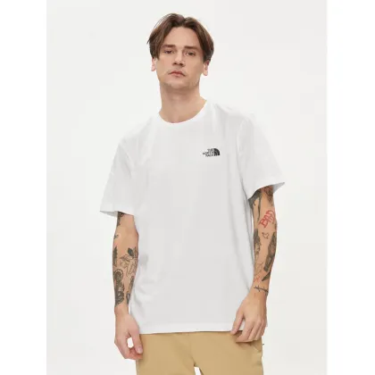 Zdjęcie The North Face T-Shirt Simple Dome NF0A87NG Biały Regular Fit