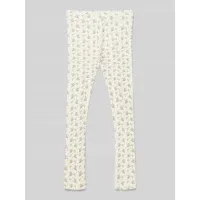 Zdjęcie Legginsy o kroju slim fit z drobnym prążkowaniem