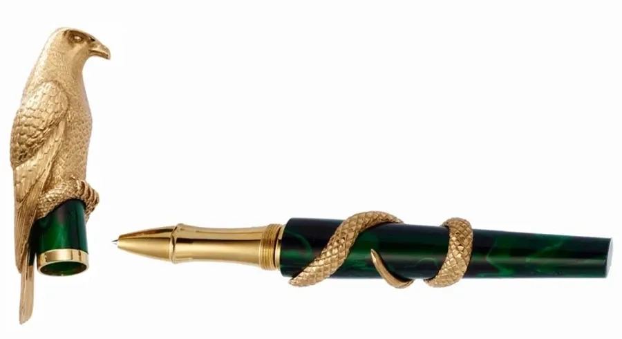 picture 2 Rollerball Pen Shavuot Turquois and Silver Limited Edition