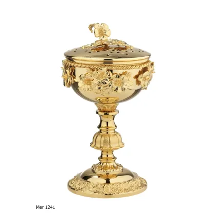 Picture Gilt bronze incense stick