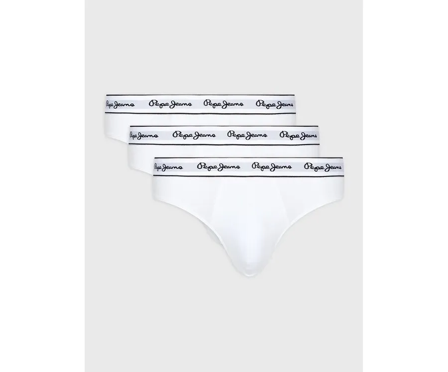 obrazek 1 Pepe Jeans Komplet 3 par slipów Pepe Bf 3P PMU10970 Biały