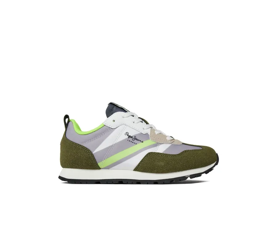 obrazek 1 Pepe Jeans Sneakersy Foster Boy Print PBS30554 Zielony