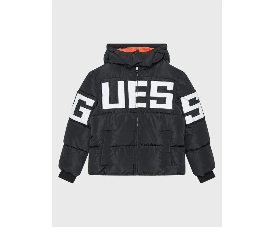 obrazek 1 Guess Kurtka puchowa L4BL04 WB240 Czarny Regular Fit