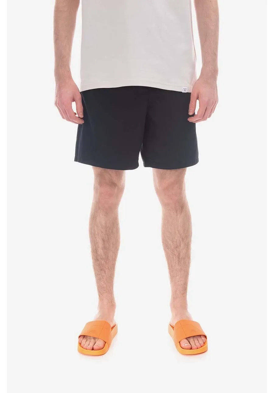 obrazek 1 Norse Projects szorty bawełniane kolor czarny N35.0597.9999-9999