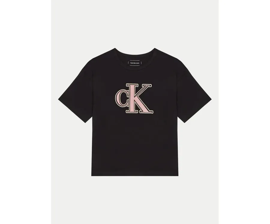 obrazek 1 Calvin Klein Jeans T-Shirt IG0IG02806 Czarny Boxy Fit