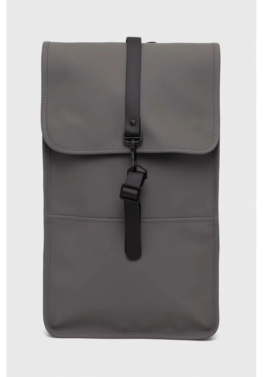 obrazek 1 Rains plecak 13000 Backpacks kolor szary duży gładki