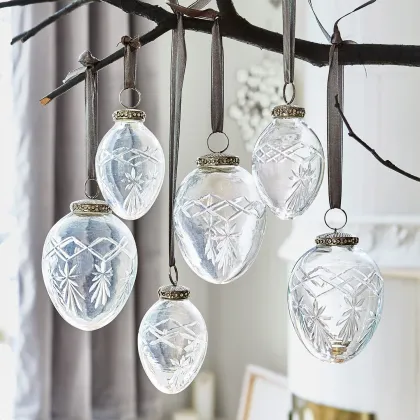 Zdjęcie Świąteczne zawieszki, zestaw 6 szt. Roncey