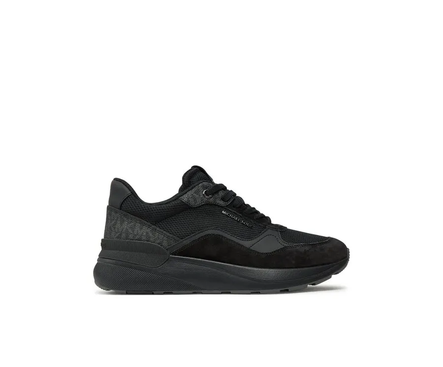 obrazek 1 MICHAEL Michael Kors Sneakersy Trevor Mixed-Media Trainer 42F4TRFS7D Czarny