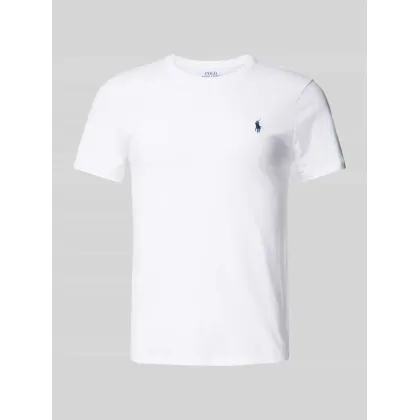 Zdjęcie T-shirt o kroju custom slim fit z wyhaftowanym logo
