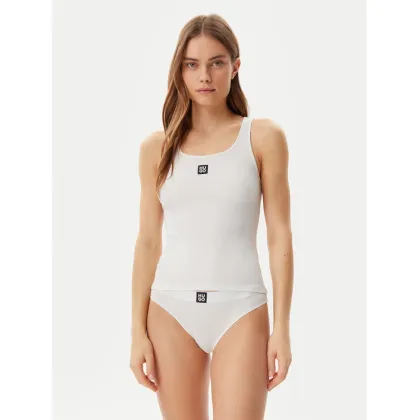 Zdjęcie HUGO Top 50534928 Écru Regular Fit