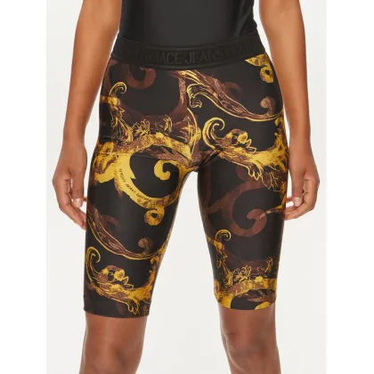 Zdjęcie Versace Jeans Couture Kolarki 76HAC106 Czarny Skinny Fit