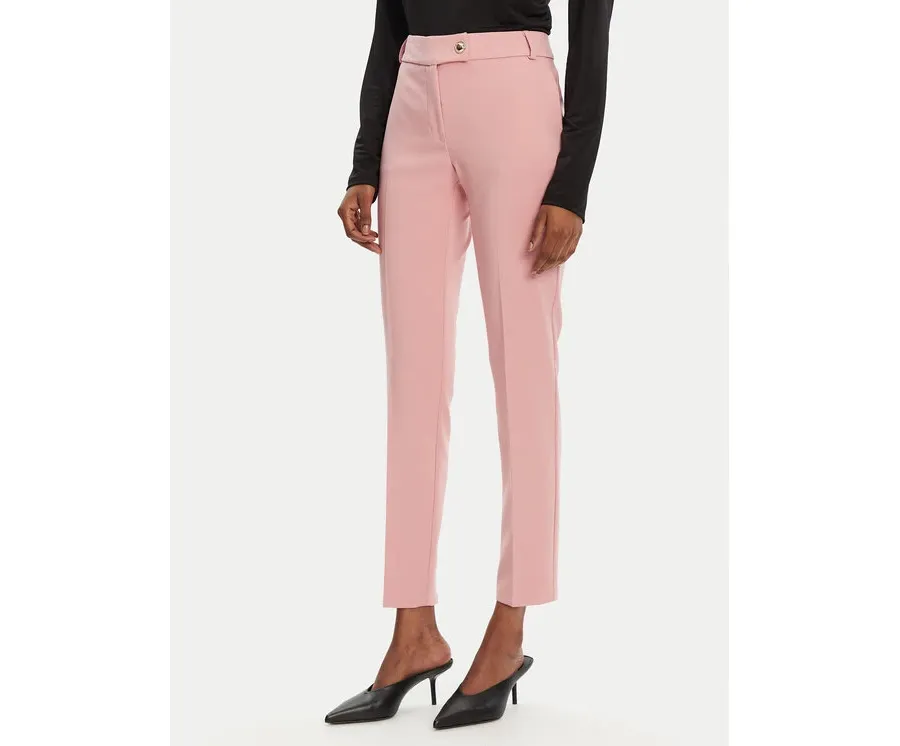 obrazek 1 Rinascimento Spodnie materiałowe CFC0122741003 Różowy Regular Fit
