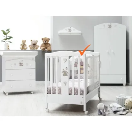 Zdjęcie Cudowne łóżeczko z wyposażeniem dla niemowlaka - Italbaby