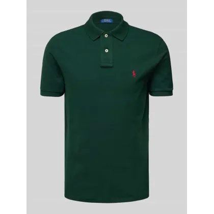 Zdjęcie Koszulka polo o kroju slim fit z wyhaftowanym logo