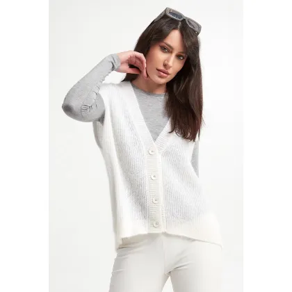 Zdjęcie Kamizelka damska z moherem Fabiana MAX MARA LEISURE Max Mara Leisure