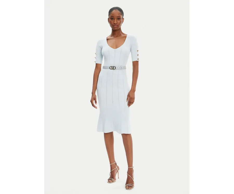 obrazek 1 Marciano Guess Sukienka dzianinowa 5RGK07 5810Z Niebieski Regular Fit