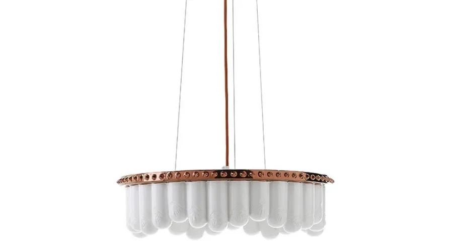 obrazek 1 Awangardowa lampa wisząca wykonana z ceramiki i metalu – Byfly