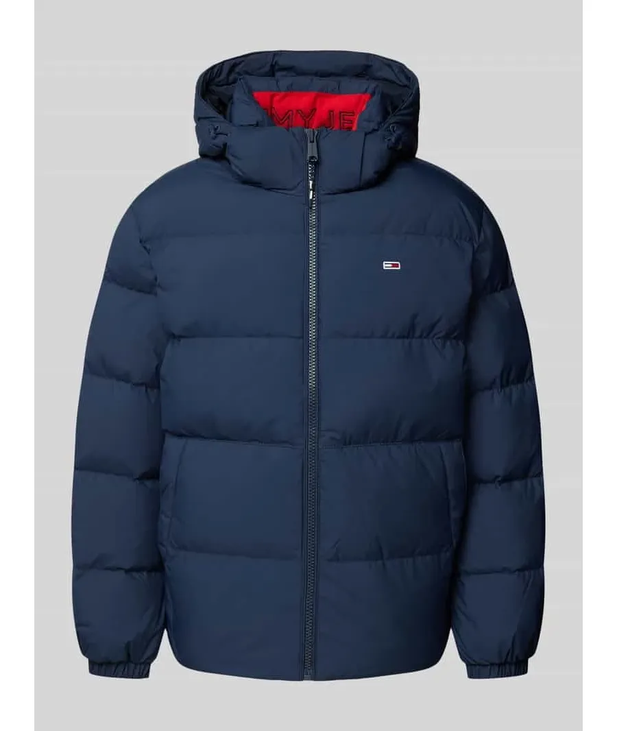 obrazek 1 Tommy Jeans Kurtka puchowa Essential DM0DM19786 Granatowy Regular Fit