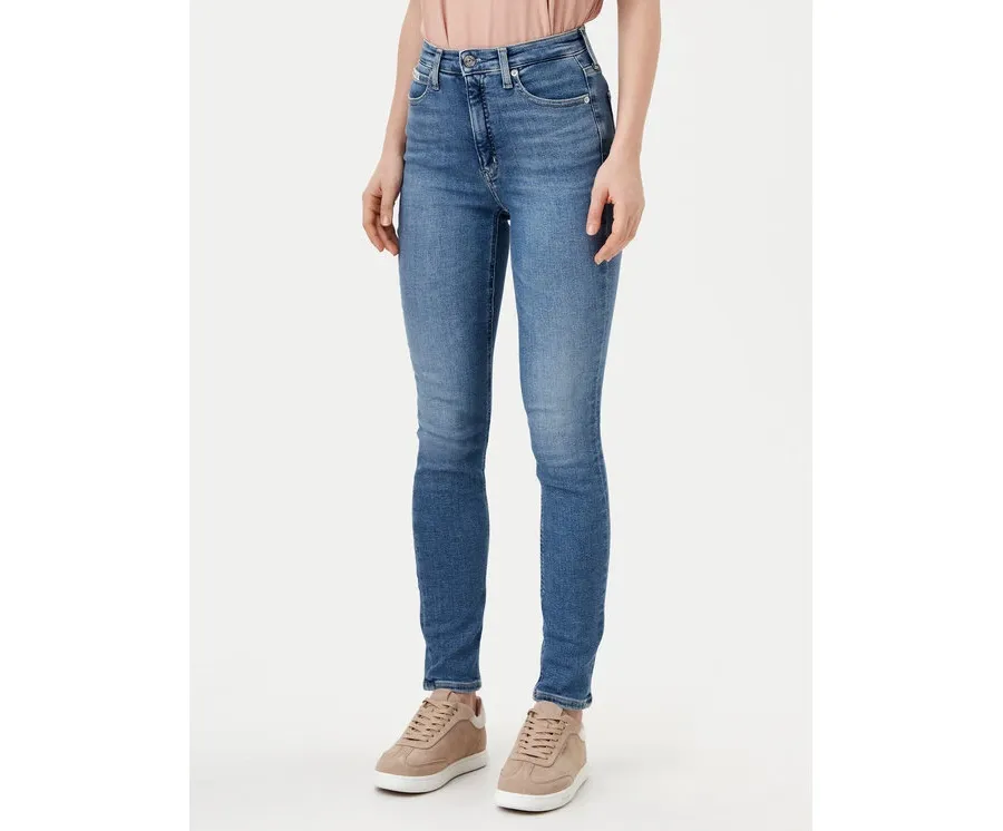obrazek 1 Calvin Klein Jeans Jeansy J20J224492 Granatowy Skinny Fit