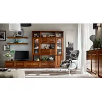 Picture Exclusive classic wall unit with a TV shelf - Maronese Acf