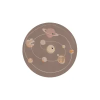 Zdjęcie Okrągły ekskluzywny dywan do pokoju dziecka