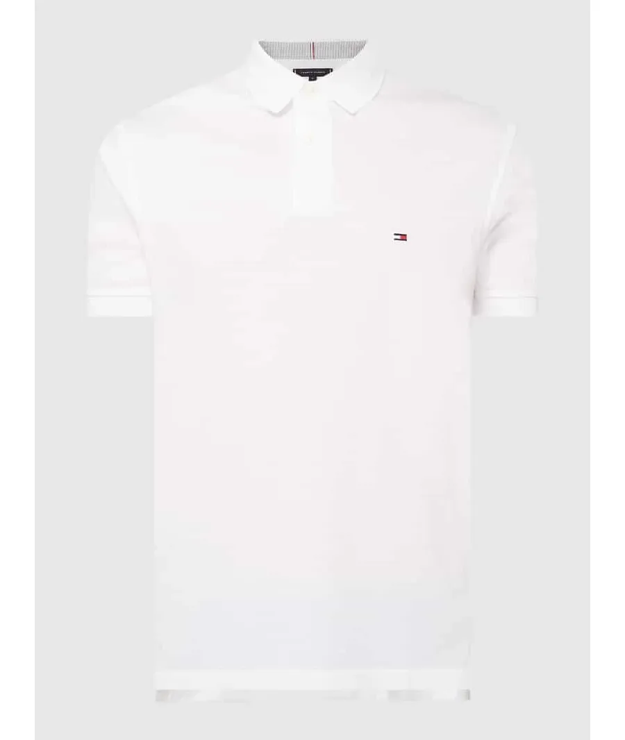obrazek 1 Tommy Hilfiger Polo 1985 MW0MW17770 Biały Regular Fit