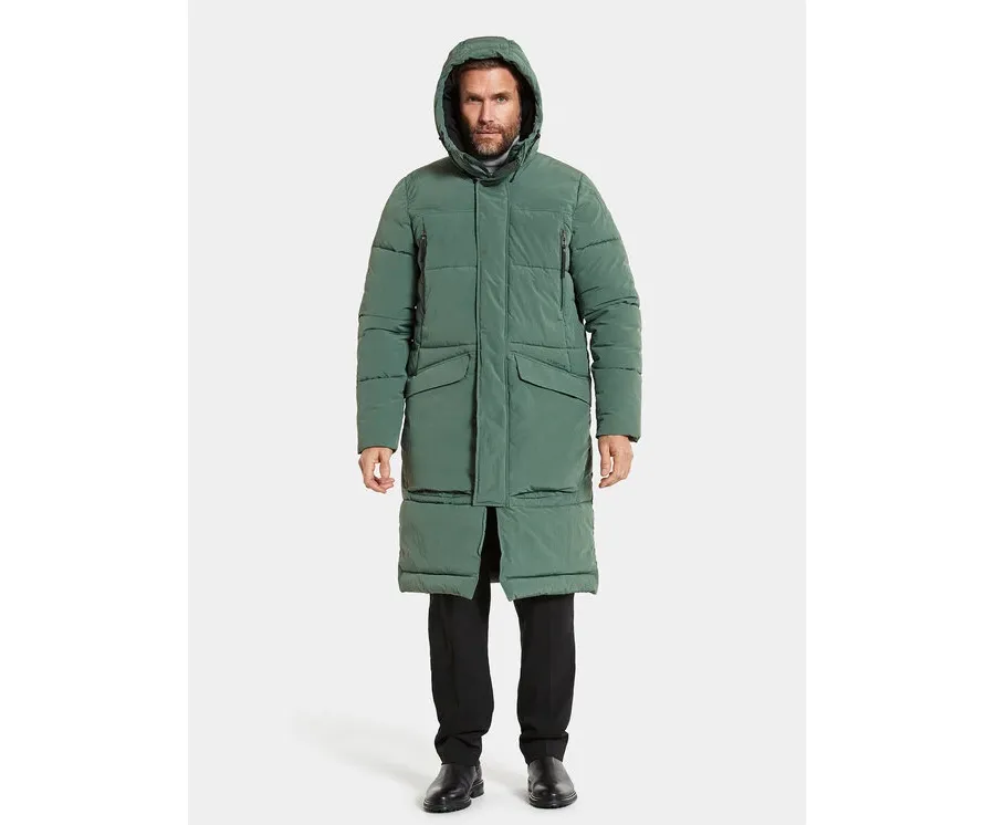 obrazek 1 Didriksons Kurtka zimowa Ejnar 504413 Zielony Regular Fit