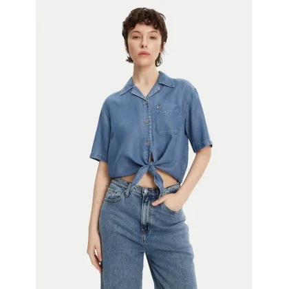 Zdjęcie Tommy Jeans Koszula DW0DW20603 Niebieski Relaxed Fit