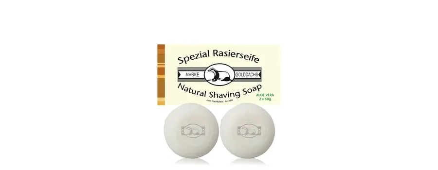 obrazek 1 Golddachs Aloe Vera Mydło do golenia 2 x 60 g