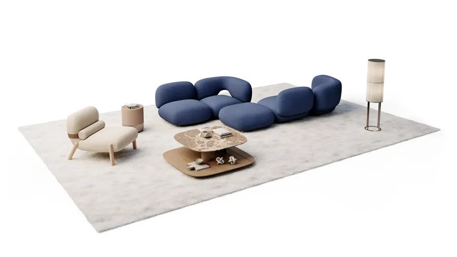 obrazek 3 Minimalistyczny włoski fotel do wyjątkowego salonu