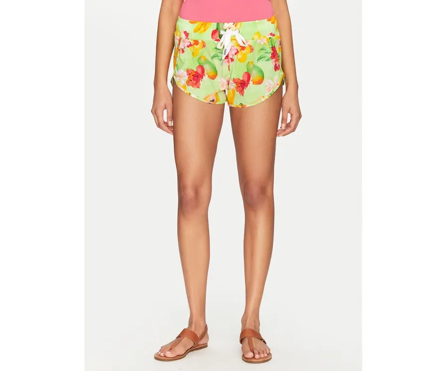 obrazek 1 Seafolly Szorty plażowe Tropique 60295-235 Kolorowy Regular Fit