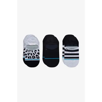 Zdjęcie Stance skarpetki Leopard 3-pack kolor czarny W145C21LEO-MUL